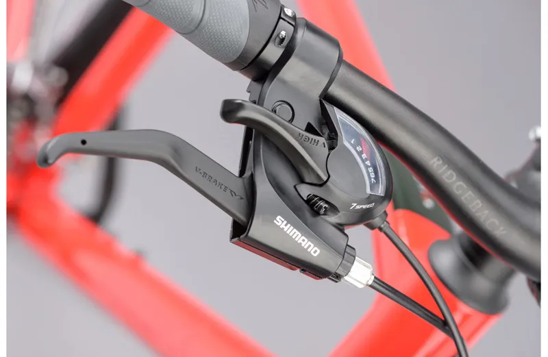 Ridgeback Motion 2025 Hybrid Bike - Red-2