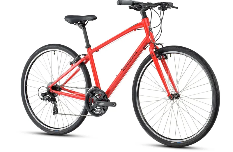 Ridgeback Motion 2025 Hybrid Bike - Red-1
