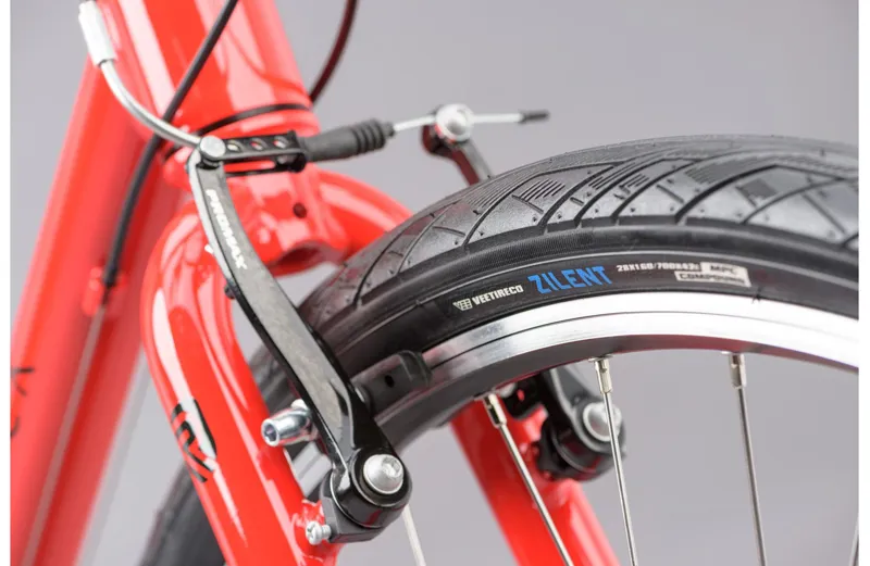 Ridgeback Motion 2025 Hybrid Bike - Red-5