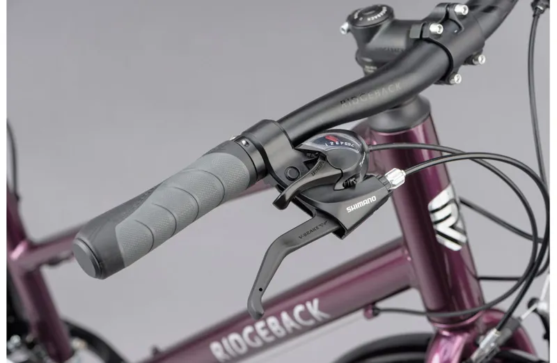 Ridgeback Speed Open Frame 2025 Womens Hybrid Bike - Purple-2