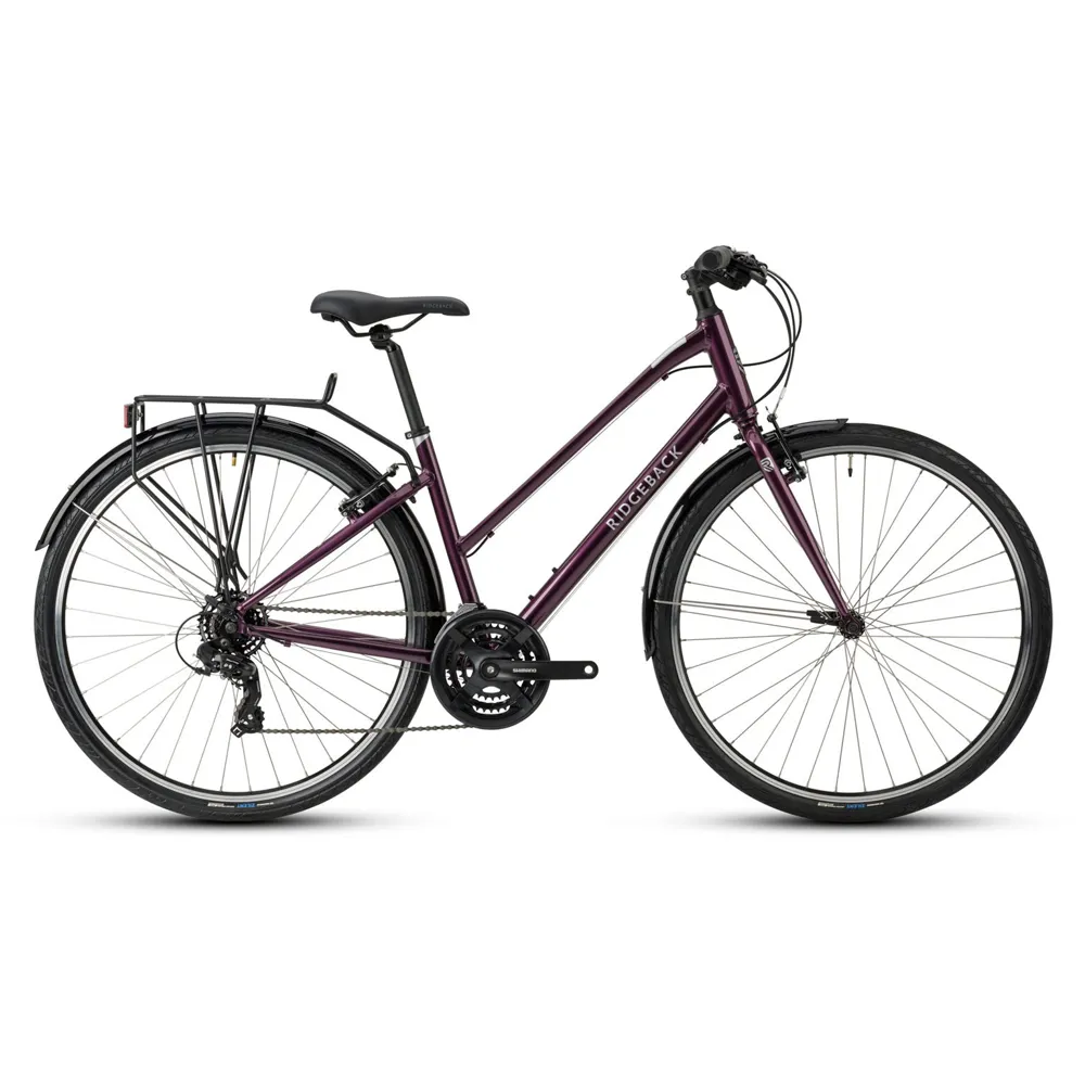 uPRISE Bikes Ridgeback Speed Open Frame 2025 Womens Hybrid Bike - Purple | Price match, 365 day return s, 18-Month Warranty, Finance Available & Free UK Delivery