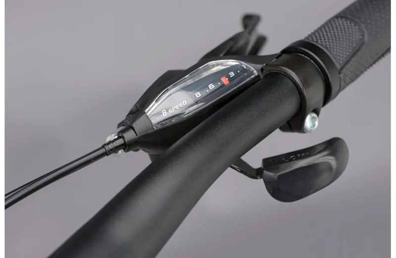 Ridgeback Velocity 2025 Hybrid Bike - Grey/Black-10