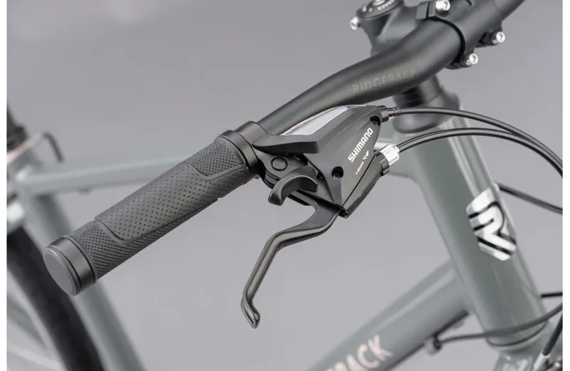 Ridgeback Velocity 2025 Hybrid Bike - Grey/Black-2