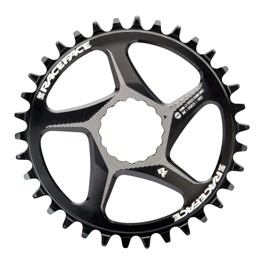 uPRISE Bikes Race Face Direct Mount Shimano 12 Speed Chainring - Black | Price match, 365 day return s, 18-Month Warranty, Finance Available & Free UK Delivery