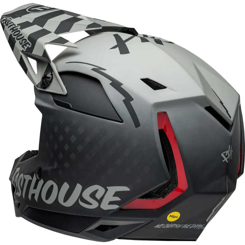 Bell Full-10 Spherical MIPS Full Face Helmet - Matte Grey/Black-2