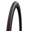 Schwalbe Lugano II K-Guard 700 x 25c Road Bike Tyre - Black/Red
