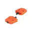 Trek Kid's Platform Small Pedal Set - 9/16 Inch - Roarange