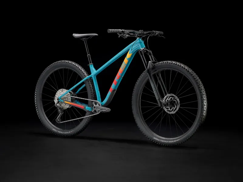 Trek Roscoe 7 29er+ 2024 Hardtail Mountain Bike - Teal/Trek Black-1