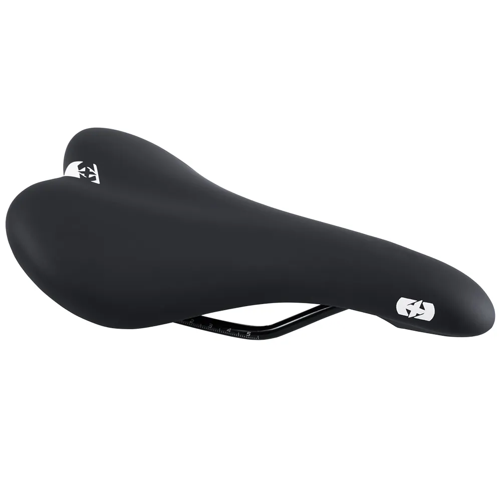 uPRISE Bikes Oxford Youth Saddle 235x125mm - Black | Price match, 365 day return s, 18-Month Warranty, Finance Available & Free UK Delivery