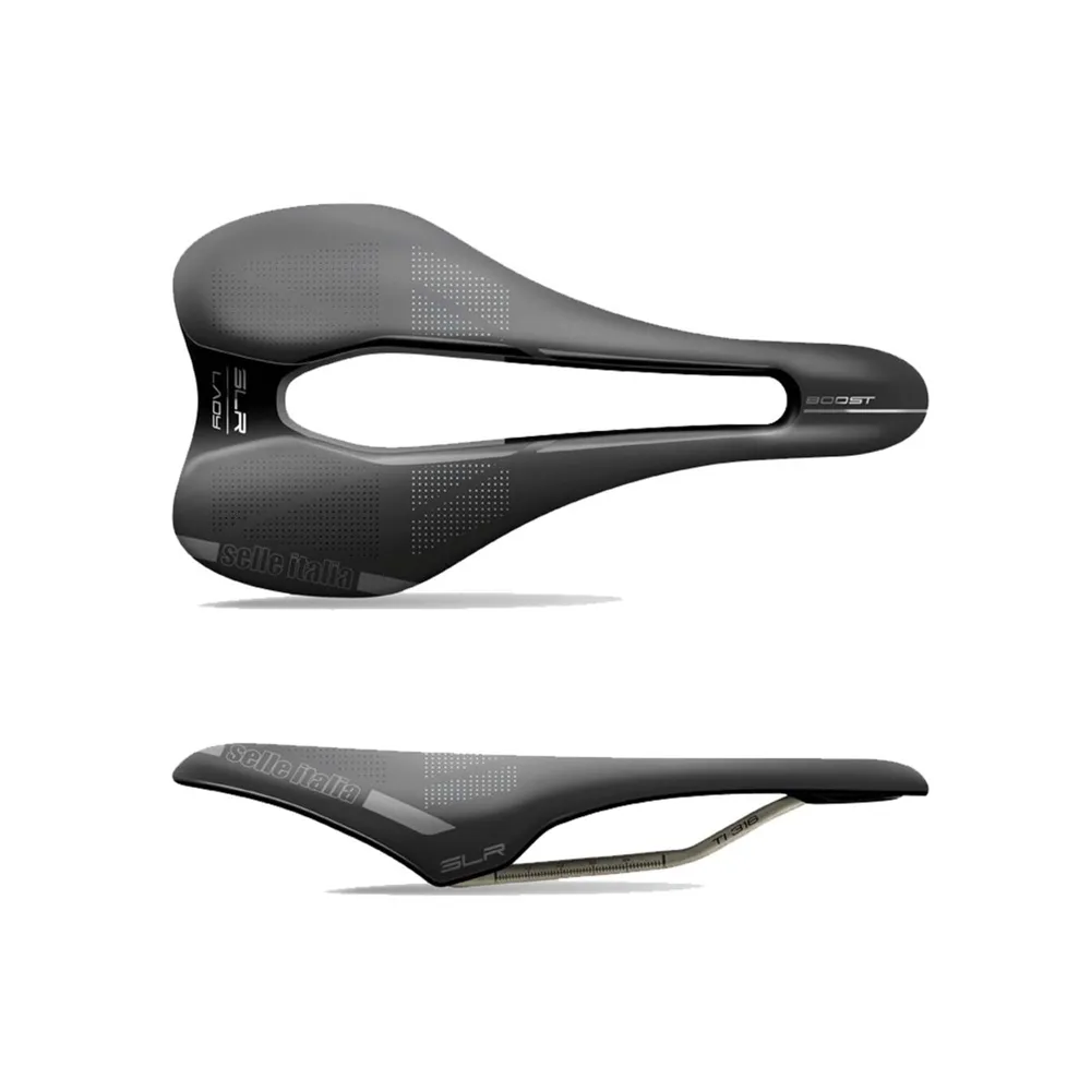uPRISE Bikes Selle Italia SLR Boost Lady T316 Superflow Saddle - Black | Price match, 365 day return s, 18-Month Warranty, Finance Available & Free UK Delivery