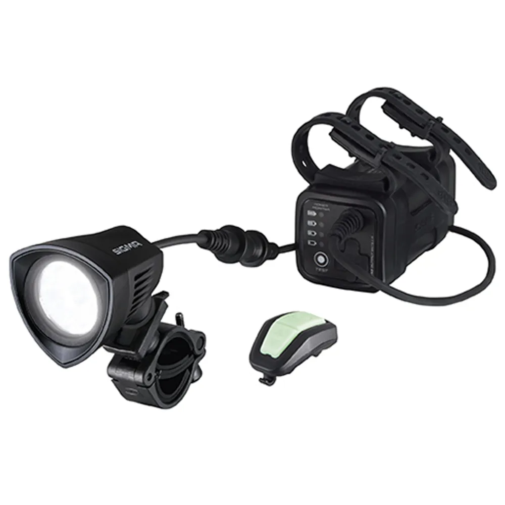 uPRISE Bikes Sigma Buster 2000 Rechargeable Front Cycling Light | Price match, 365 day return s, 18-Month Warranty, Finance Available & Free UK Delivery