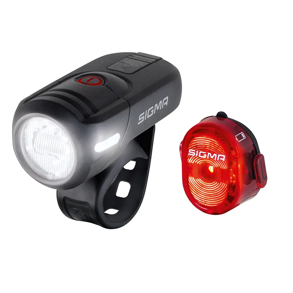 uPRISE Bikes Sigma Aura 45 / Nugget II Rechargeable Cycling Light Set | Price match, 365 day return s, 18-Month Warranty, Finance Available & Free UK Delivery