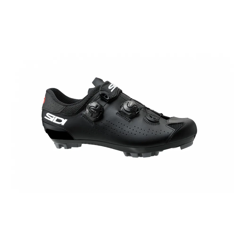 uPRISE Bikes Sidi Eagle 10 Mega Fit MTB Shoes - Monochrome / Black 4 | Price match, 365 day return s, 18-Month Warranty, Finance Available & Free UK Delivery