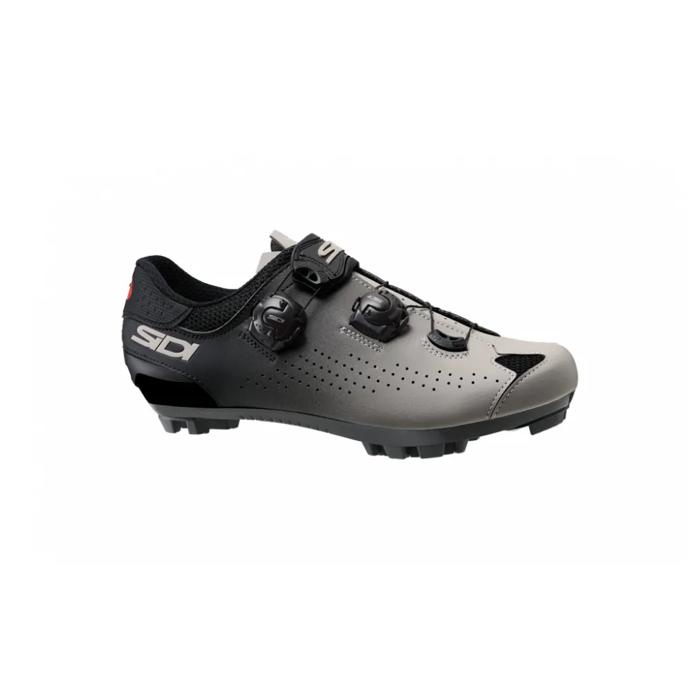 uPRISE Bikes Sidi Eagle 10 MTB Shoes - Grey/Black | Price match, 365 day return s, 18-Month Warranty, Finance Available & Free UK Delivery