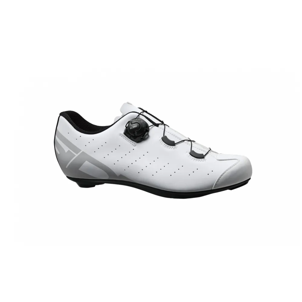 uPRISE Bikes Sidi Fast 2 Road Shoes - White/Grey | Price match, 365 day return s, 18-Month Warranty, Finance Available & Free UK Delivery