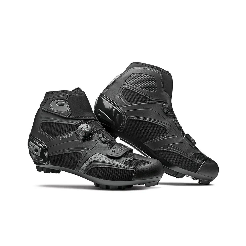 uPRISE Bikes Sidi Sport S.R.L Sidi Frost Gore 2 MTB Shoes - Black/Black | Price match, 365 day return s, 18-Month Warranty, Finance Available & Free UK Delivery