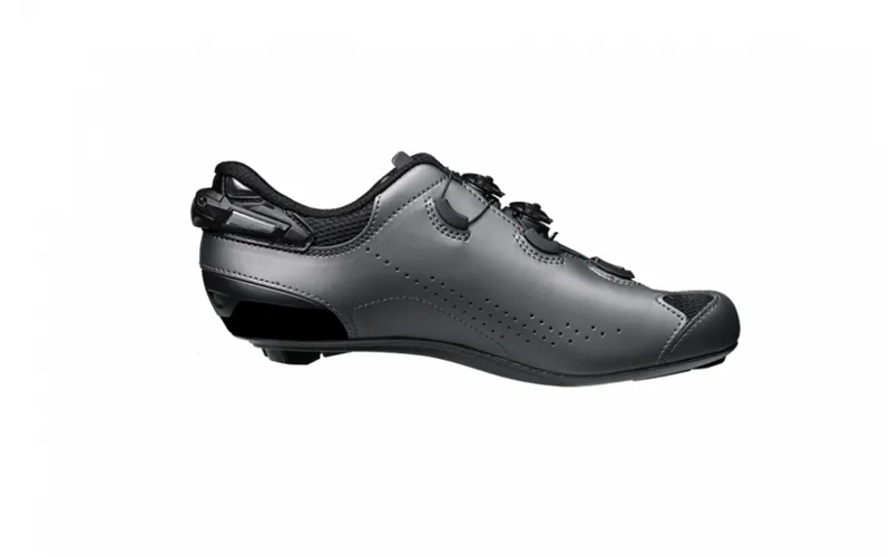 Sidi Shot 2S Carbon Road Shoes - Anthracite/Black - Size 43-1