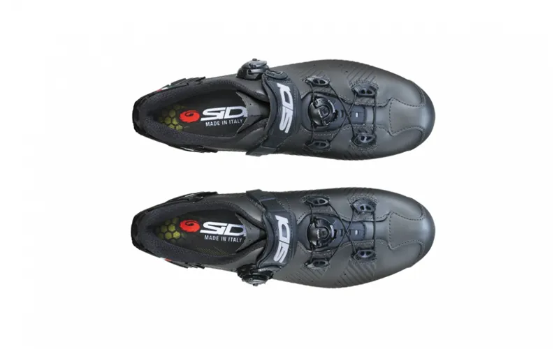 Sidi Wire 2S Carbon Road Shoes - Anthracite/Black-2
