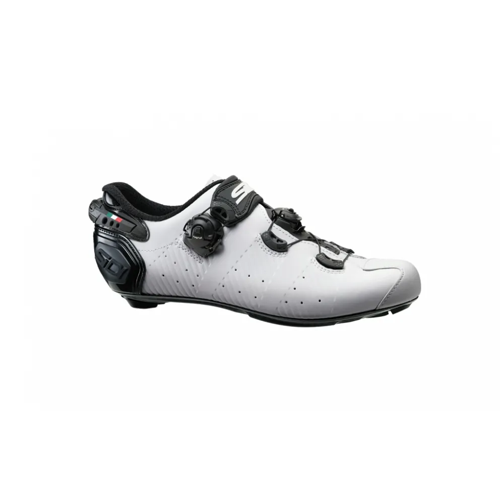 uPRISE Bikes Sidi Wire 2S Women's Carbon Road Shoes - White/Black | Price match, 365 day return s, 18-Month Warranty, Finance Available & Free UK Delivery