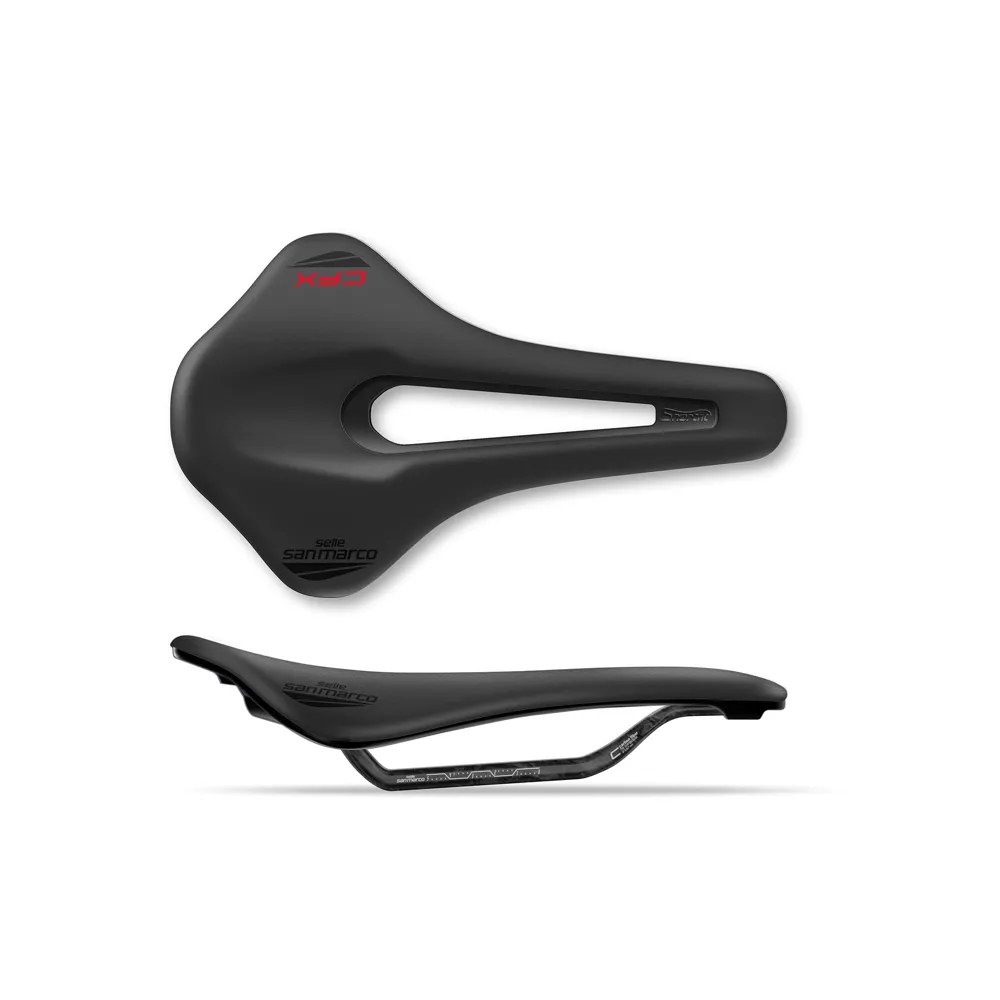uPRISE Bikes Selle San Marco Shortfit 2.0 Carbon FX Saddle - Black | Price match, 365 day return s, 18-Month Warranty, Finance Available & Free UK Delivery