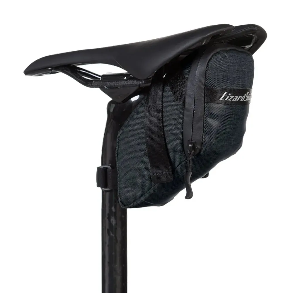 uPRISE Bikes Lizard Skins Super Cache Saddle Bag - Black | Price match, 365 day return s, 18-Month Warranty, Finance Available & Free UK Delivery