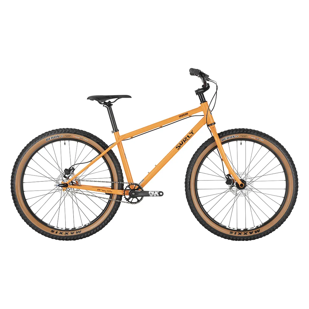 uPRISE Bikes Surly Lowside 27.5+ Single Speed Mountain Bike - Dream Tangerine | Price match, 365 day return s, 18-Month Warranty, Finance Available & Free UK Delivery