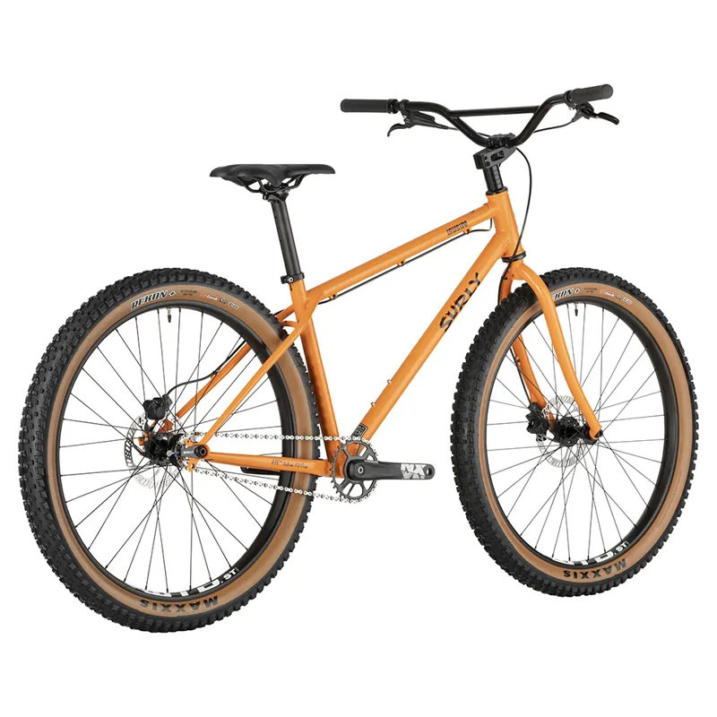 Surly Lowside 27.5+ Single Speed Mountain Bike - Dream Tangerine-2
