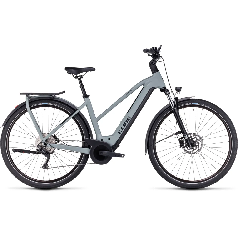 uPRISE Bikes Cube Kathmandu Hybrid One 750 Trapeze 2024 Hybrid Bike - SwampGrey | Price match, 365 day return s, 18-Month Warranty, Finance Available & Free UK Delivery