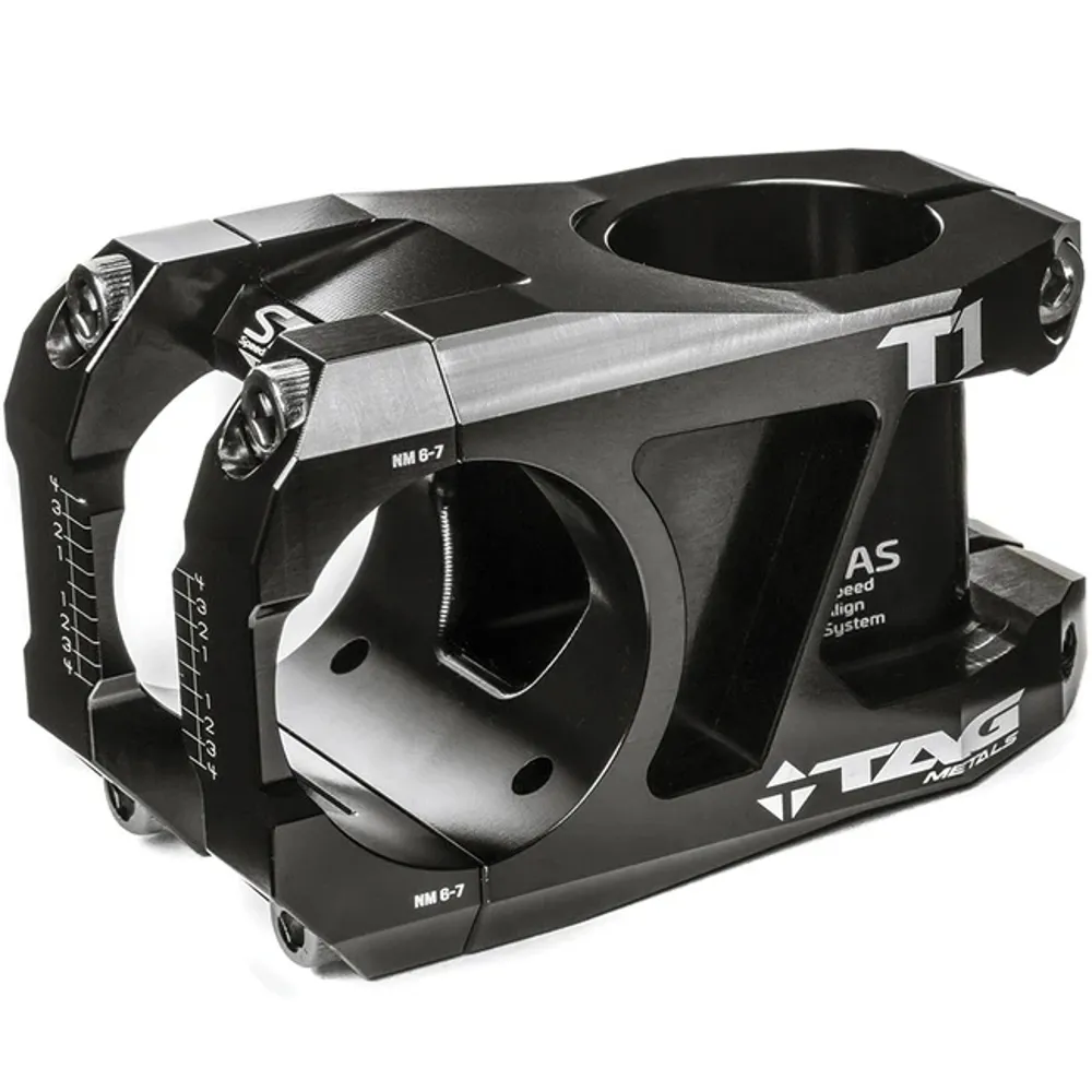 uPRISE Bikes TAG Metals T1 Aluminium MTB Stem - Black | Price match, 365 day return s, 18-Month Warranty, Finance Available & Free UK Delivery