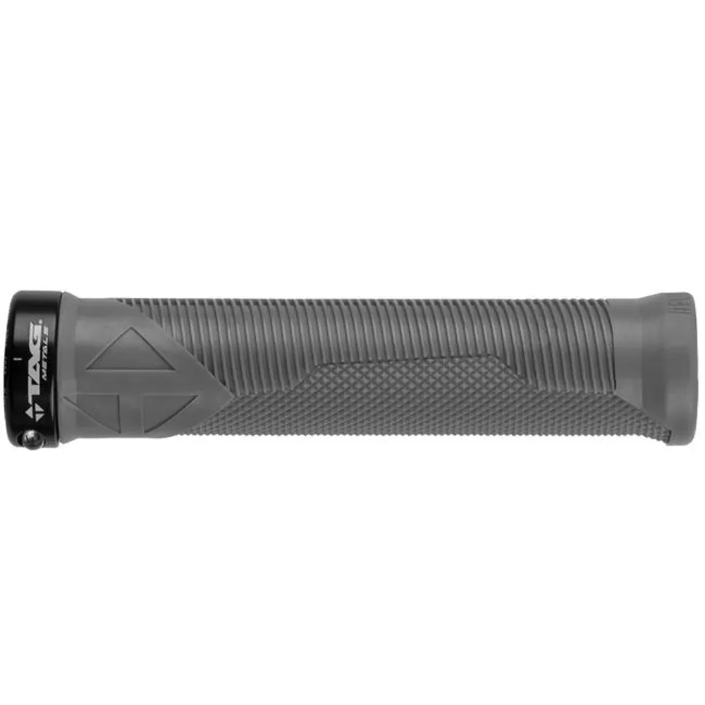uPRISE Bikes TAG Metals T1 Section MTB Grips - Grey | Price match, 365 day return s, 18-Month Warranty, Finance Available & Free UK Delivery