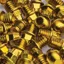 TAG Metals T1 Pedal Hex Pin Set - 40 pins - 4mm - Yellow