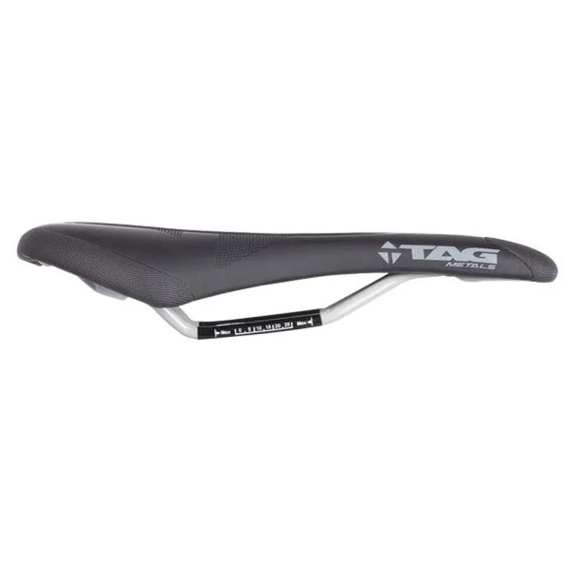 TAG Metals T1 MTB Saddle - Matt Black/Gunal-4