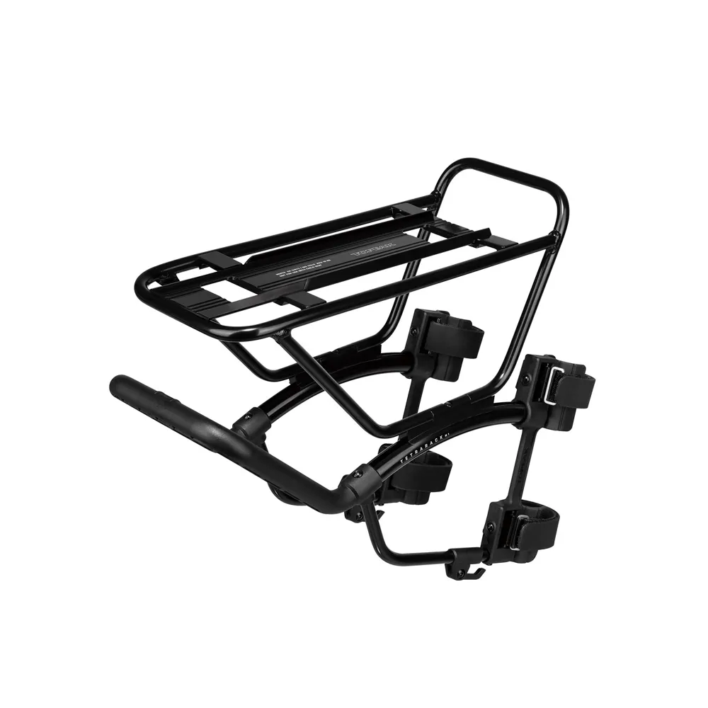 uPRISE Bikes Topeak Tetrarack M1 Fork Front Rack - MTB - Black | Price match, 365 day return s, 18-Month Warranty, Finance Available & Free UK Delivery