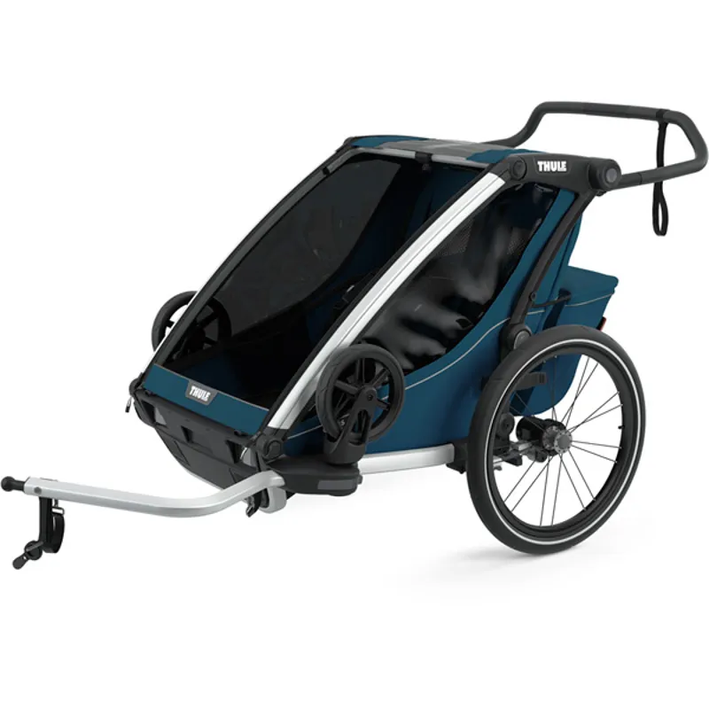 Thule Chariot Cross 2 Double Child Trailer - Blue
