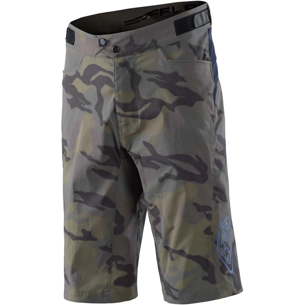 uPRISE Bikes Troy Lee Designs Flowline Shell Only Men's Baggy Shorts - Camo Army - 30 inch Waist | Price match, 365 day return s, 18-Month Warranty, Finance Available & Free UK Delivery