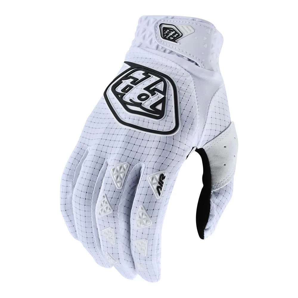 uPRISE Bikes Troy Lee Designs Air Long Finger Gloves - White | Price match, 365 day return s, 18-Month Warranty, Finance Available & Free UK Delivery