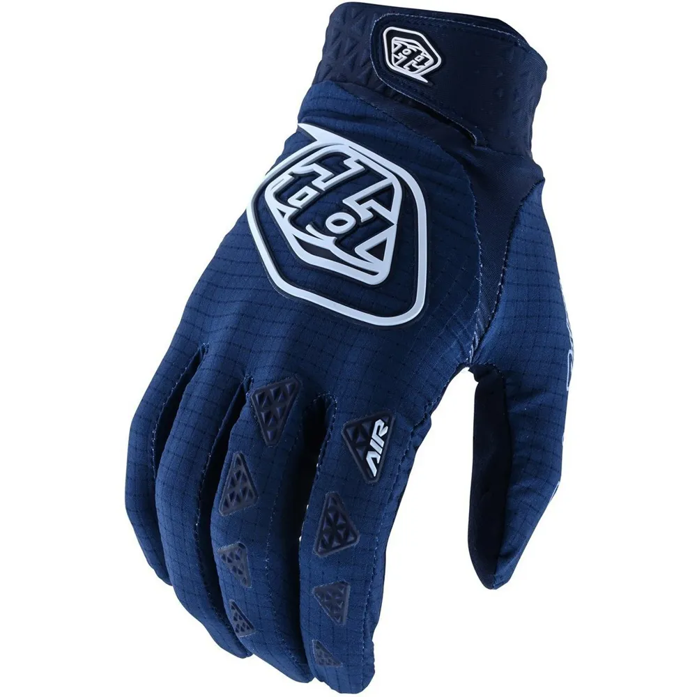 uPRISE Bikes Troy Lee Designs Air Youth Long Finger Gloves - Navy - Large | Price match, 365 day return s, 18-Month Warranty, Finance Available & Free UK Delivery