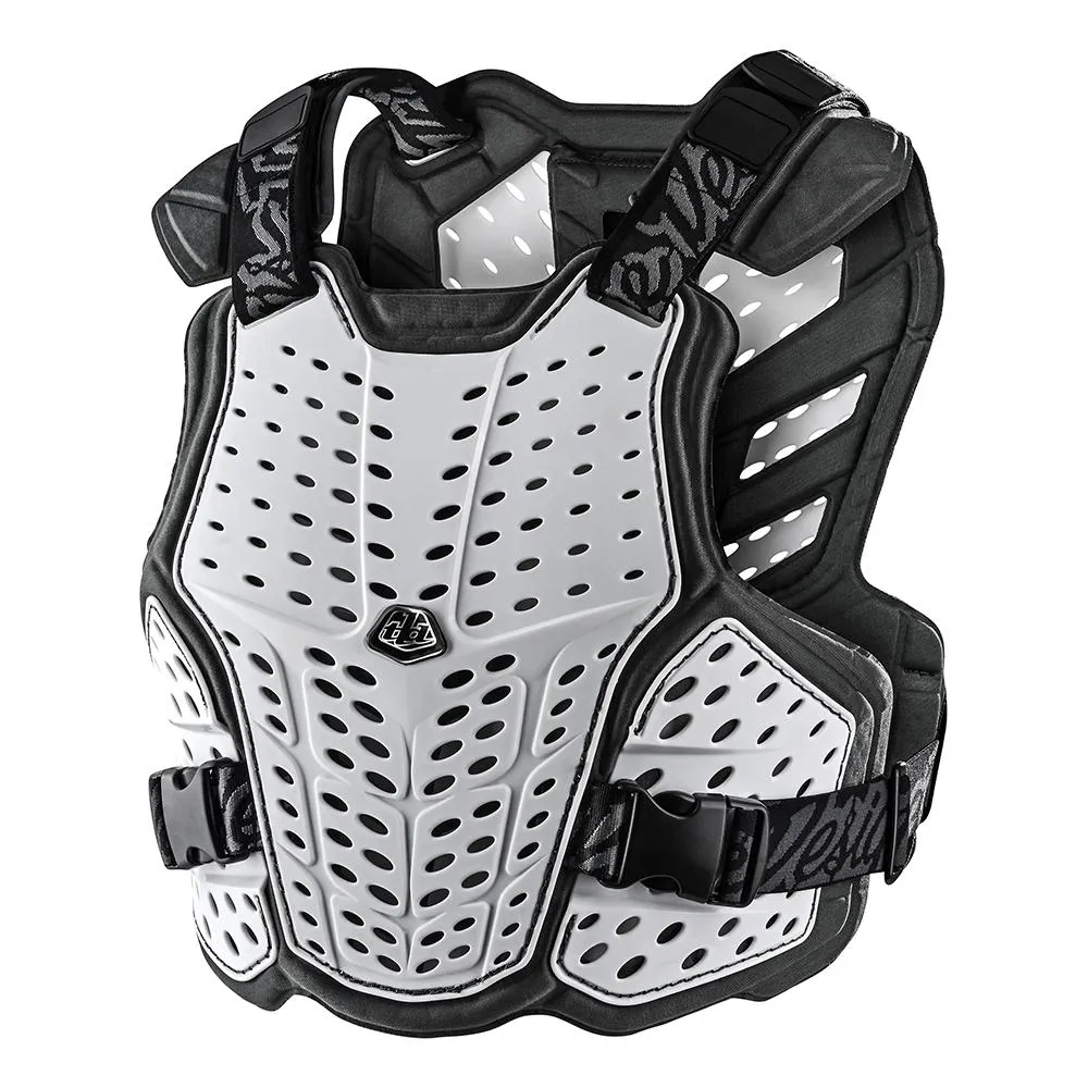 uPRISE Bikes Troy Lee Designs Troy Lee Rockfight Chest Protector - White | Price match, 365 day return s, 18-Month Warranty, Finance Available & Free UK Delivery