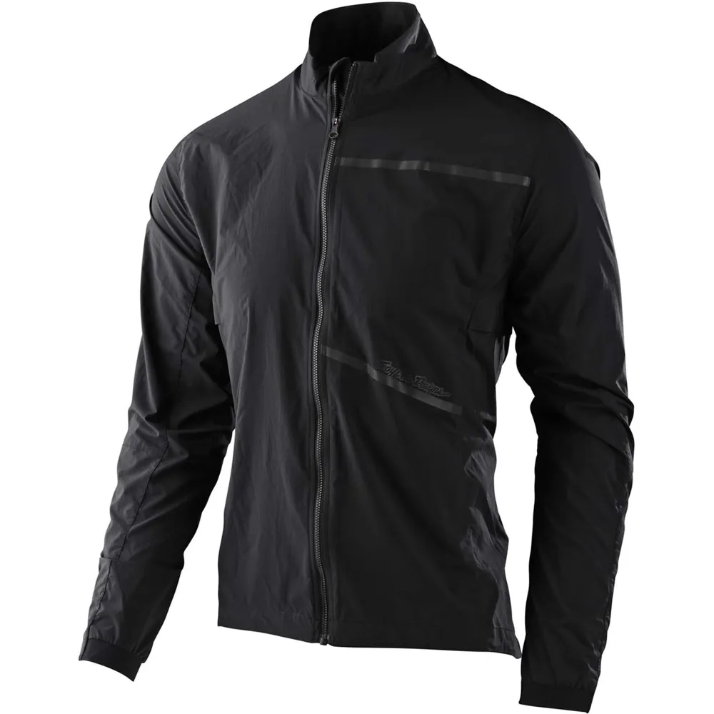 uPRISE Bikes Troy Lee Designs Shuttle Men's Windproof Jacket - Black | Price match, 365 day return s, 18-Month Warranty, Finance Available & Free UK Delivery