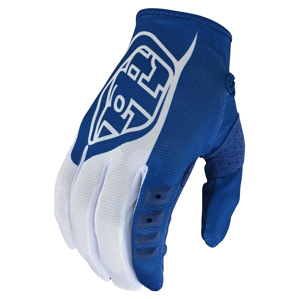 uPRISE Bikes Troy Lee Designs GP Long Finger Gloves - Blue | Price match, 365 day return s, 18-Month Warranty, Finance Available & Free UK Delivery