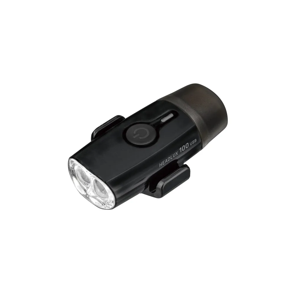 uPRISE Bikes Topeak Headlux 100 USB Front Light - Black | Price match, 365 day return s, 18-Month Warranty, Finance Available & Free UK Delivery