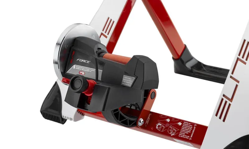 Elite Novo Force Turbo Trainer - White/Red-6
