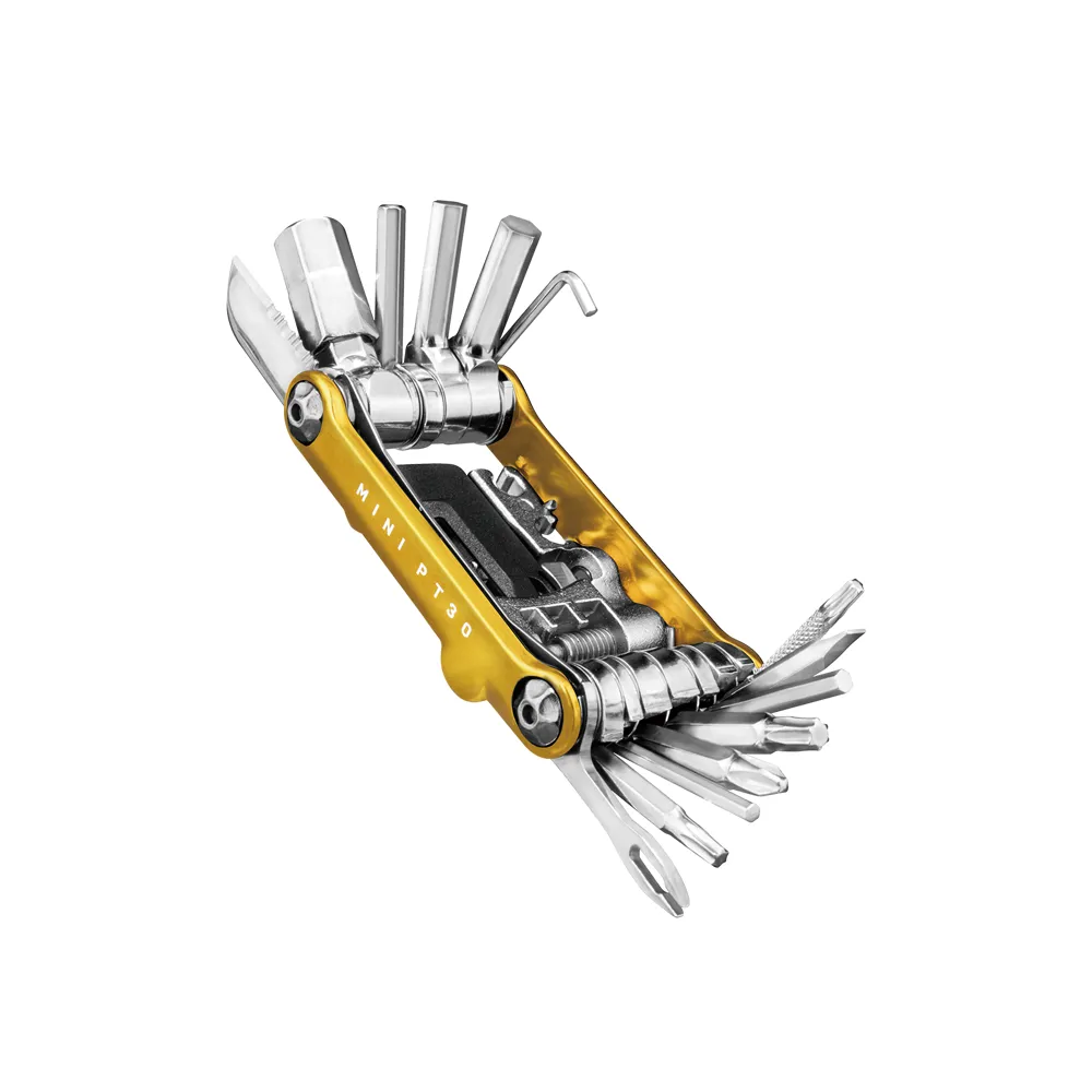 uPRISE Bikes Topeak Mini PT30 Multi Tool - Gold | Price match, 365 day return s, 18-Month Warranty, Finance Available & Free UK Delivery