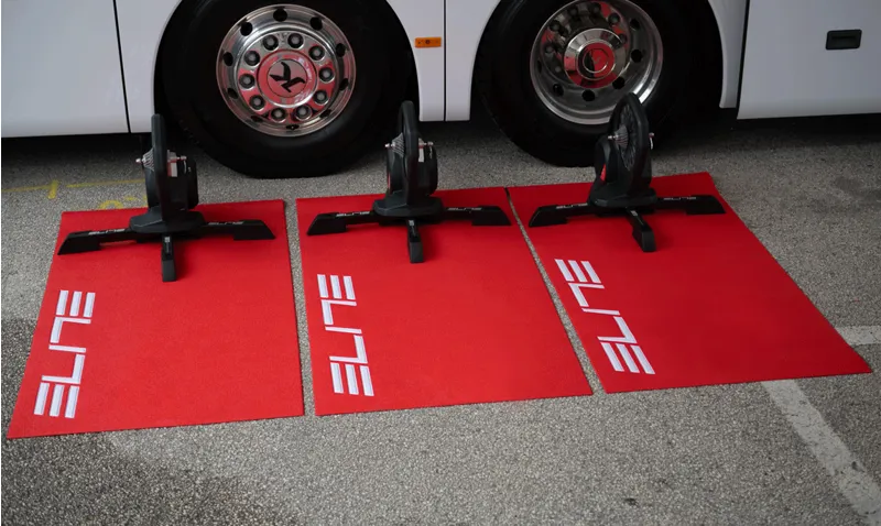Elite X-Large Training Mat For Home Trainers - Red-2