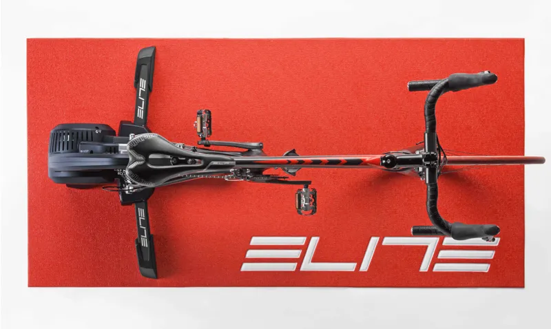 Elite X-Large Training Mat For Home Trainers - Red-3