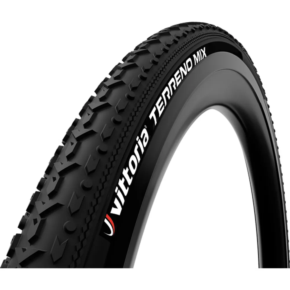 uPRISE Bikes Vittoria Terreno Mix Folding Clincher Tyre - 700x33c - Black | Price match, 365 day return s, 18-Month Warranty, Finance Available & Free UK Delivery