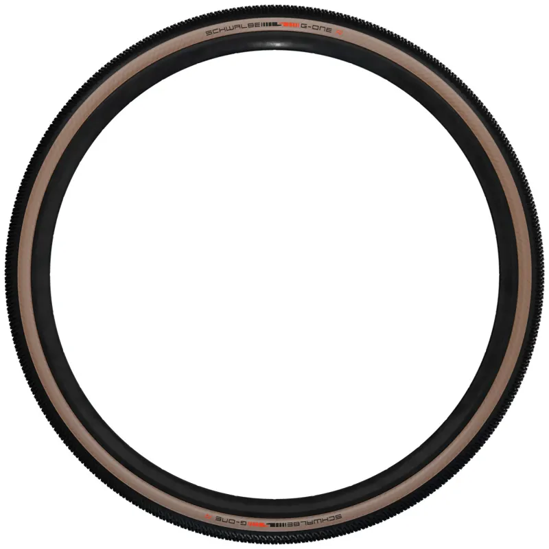 Schwalbe G-One R Evo Super Race V Guard 650bx45c Gravel Tyre Black/Tan-2