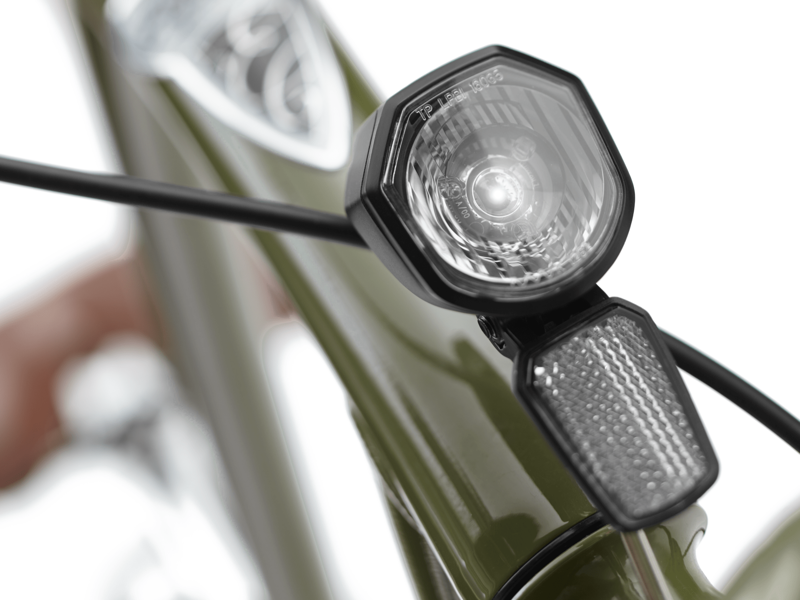 Electra Townie Go 5i EQ Step Over 2025 Electric Hybrid Bike - Olive-6