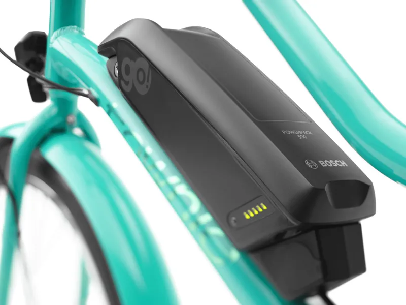 Electra Townie Go 5i EQ Step Thru 2025 Women's Electric Hybrid Bike - Jade-3