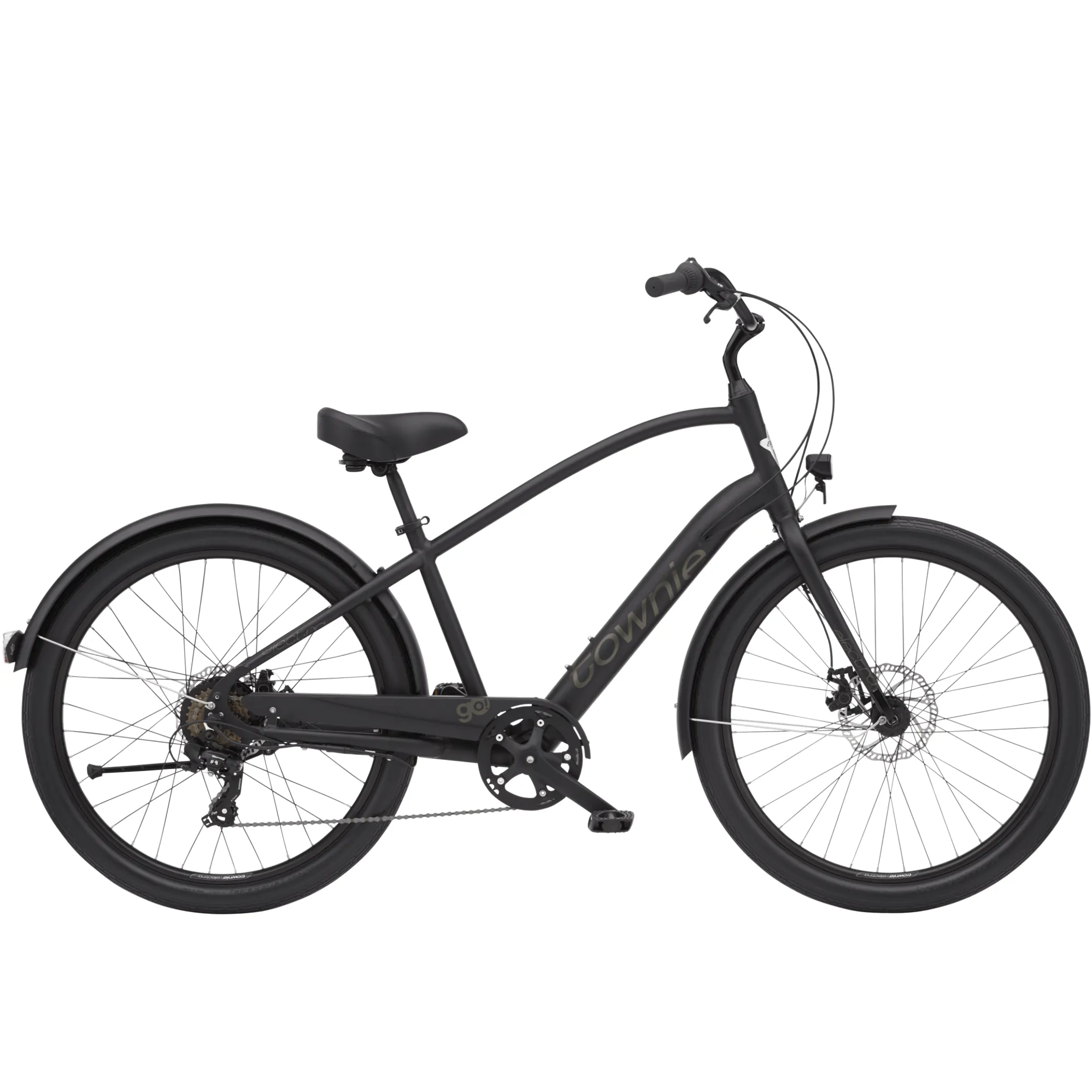 Electra Townie Go 7d EQ Step Over 2024 Electric Hybrid Bike Black